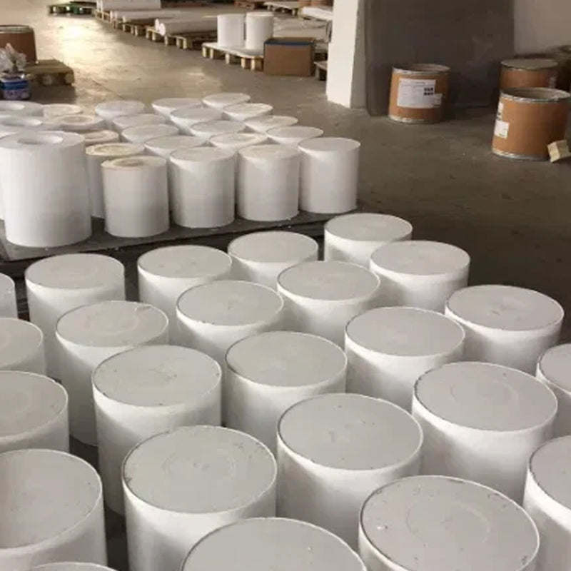 PTFE White Vrigin Natural Round Rod 10mm to 350mm Diameters