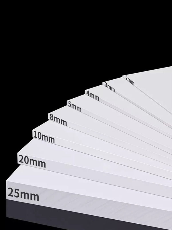 PTFE Vrigin White Natural Sheet 1mm to 25mm Thickness